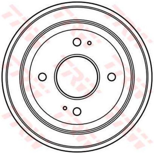 TRW Brake Drum DB4109