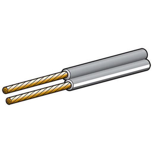 Narva Speaker Cable 25A 2mm x 7m Grey 5822-7SP