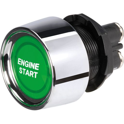 Narva Switch Push Button Starter Blue LED 60098BL
