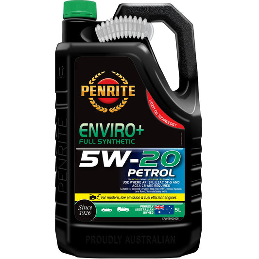Penrite Enviro+ 5W-20 Engine Oil 5L