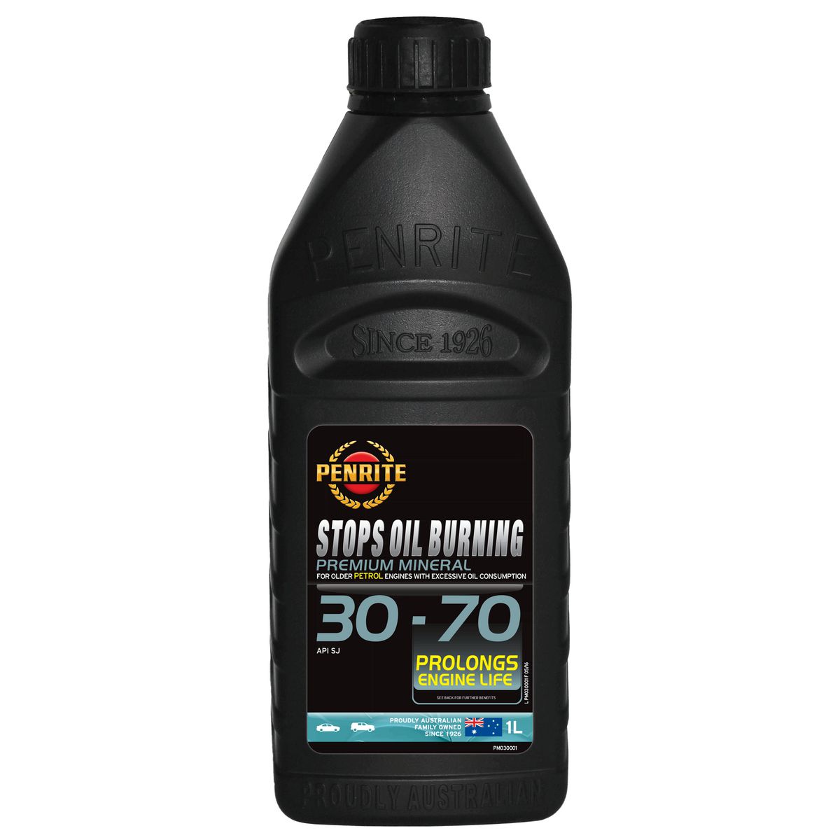 Penrite Stops Oil Burning Engine Oil 30-70 1 Litre PMO30001