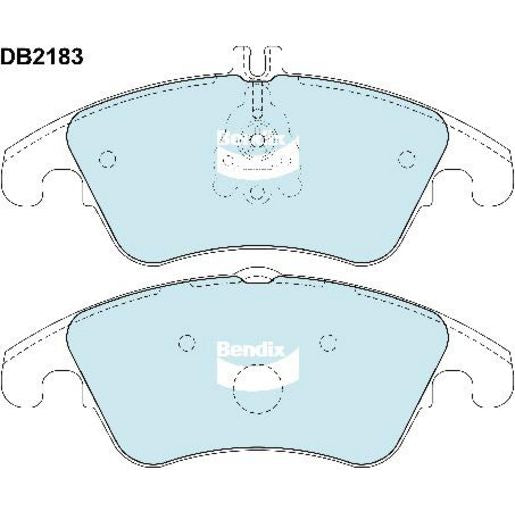 Bendix Heavy Duty Brake Pad Set Front DB2183 HD