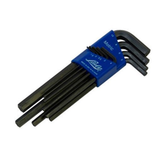 Lisle Long Arm Hex Key Set Metric 9 Piece 42650