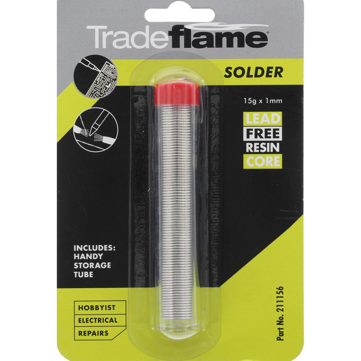 Trade Flame Solder Coil 15gm 211156