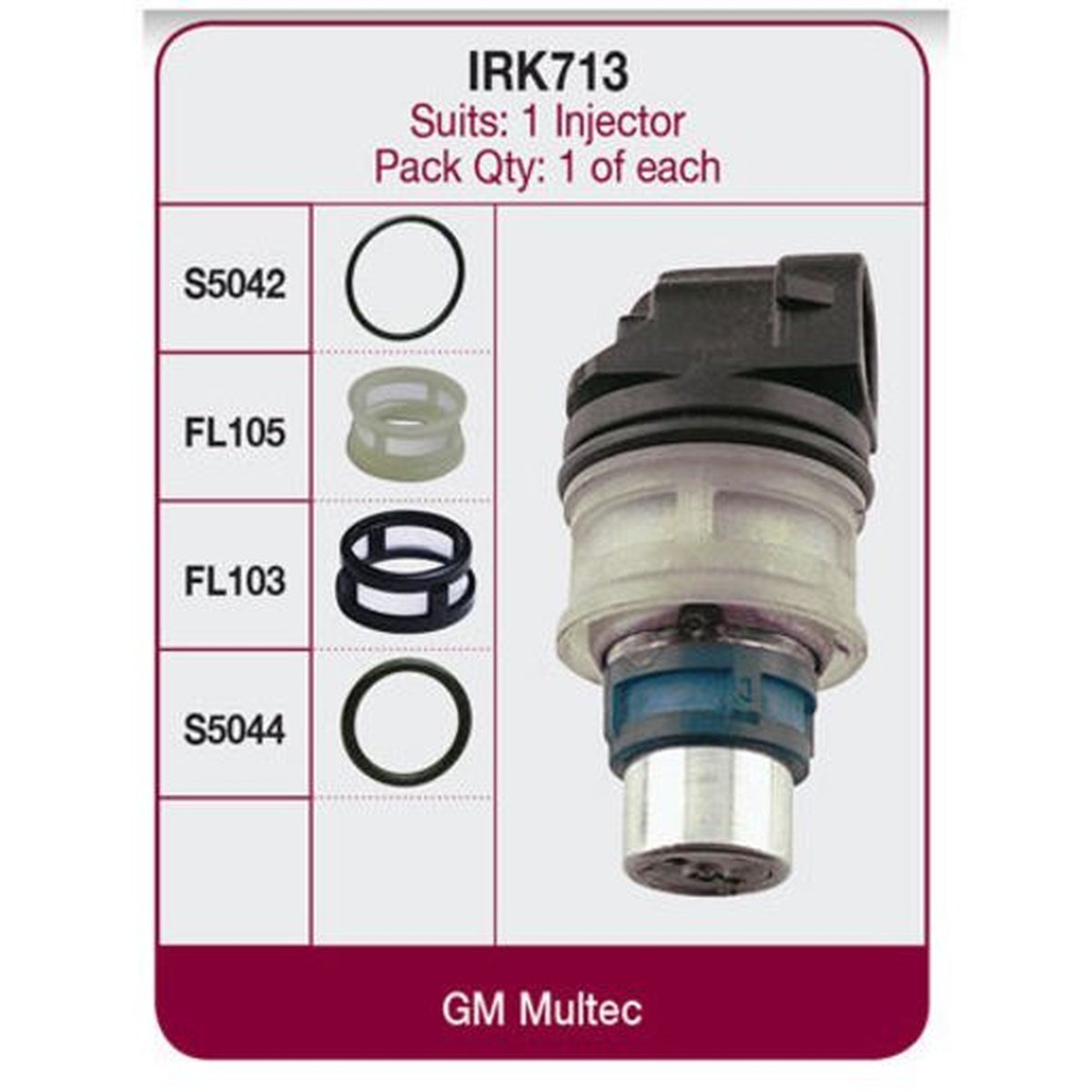 GOSS Injector Repair Kit IRK713