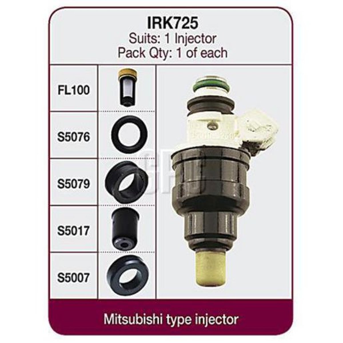 GOSS Injector Repair Kit IRK725