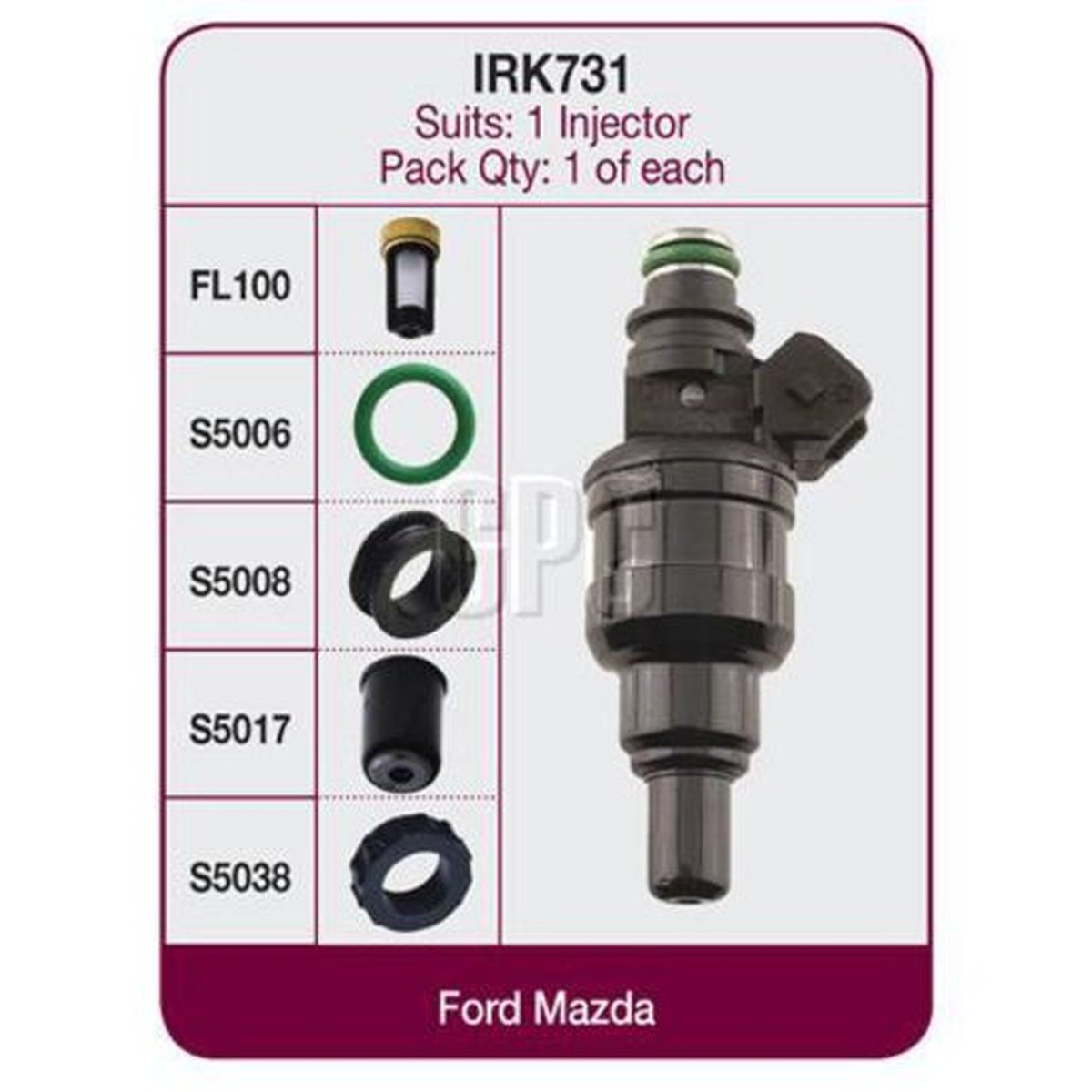 GOSS Injector Repair Kit IRK731