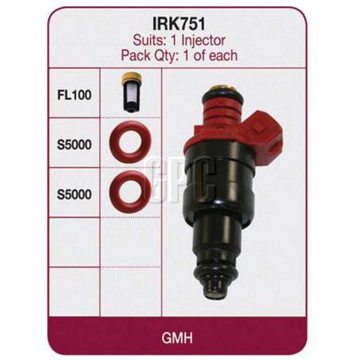 GOSS Injector Repair Kit IRK751