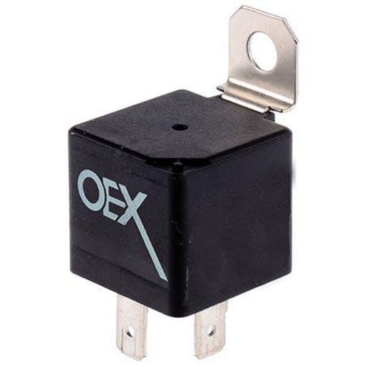 OEX Mini Relay 12V 4 Pin Normally Open 40A - Resistor Protected, Sealed ACX1939RBL