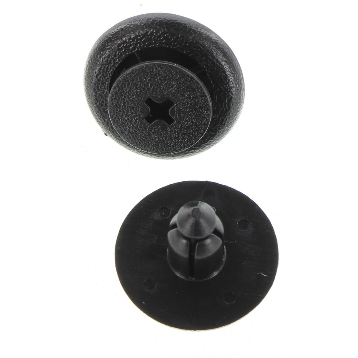 Champion Fasteners Push Rivet Black Len: 8mm Hole: 7mm Head: 20mm TF81