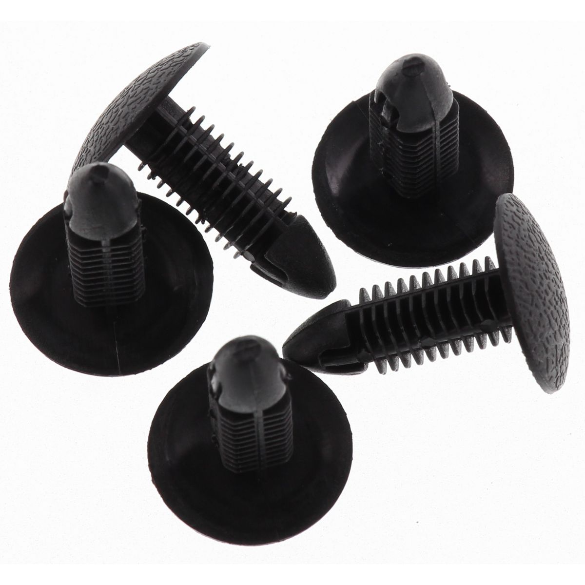Champion Fasteners Xmas Tree Clip Black Len: 23mm Stem Dia: 7mm Head: 18mm TF87