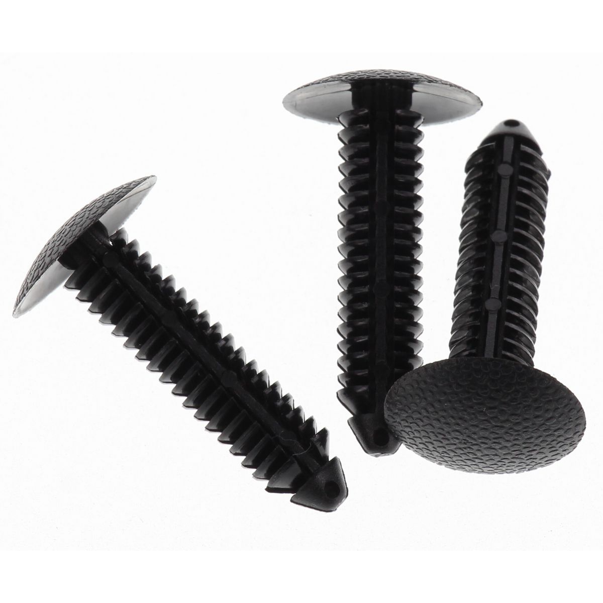 Champion Fasteners Xmas Tree Clip Black Len: 35mm Hole: 8mm Head: 18mm TF88