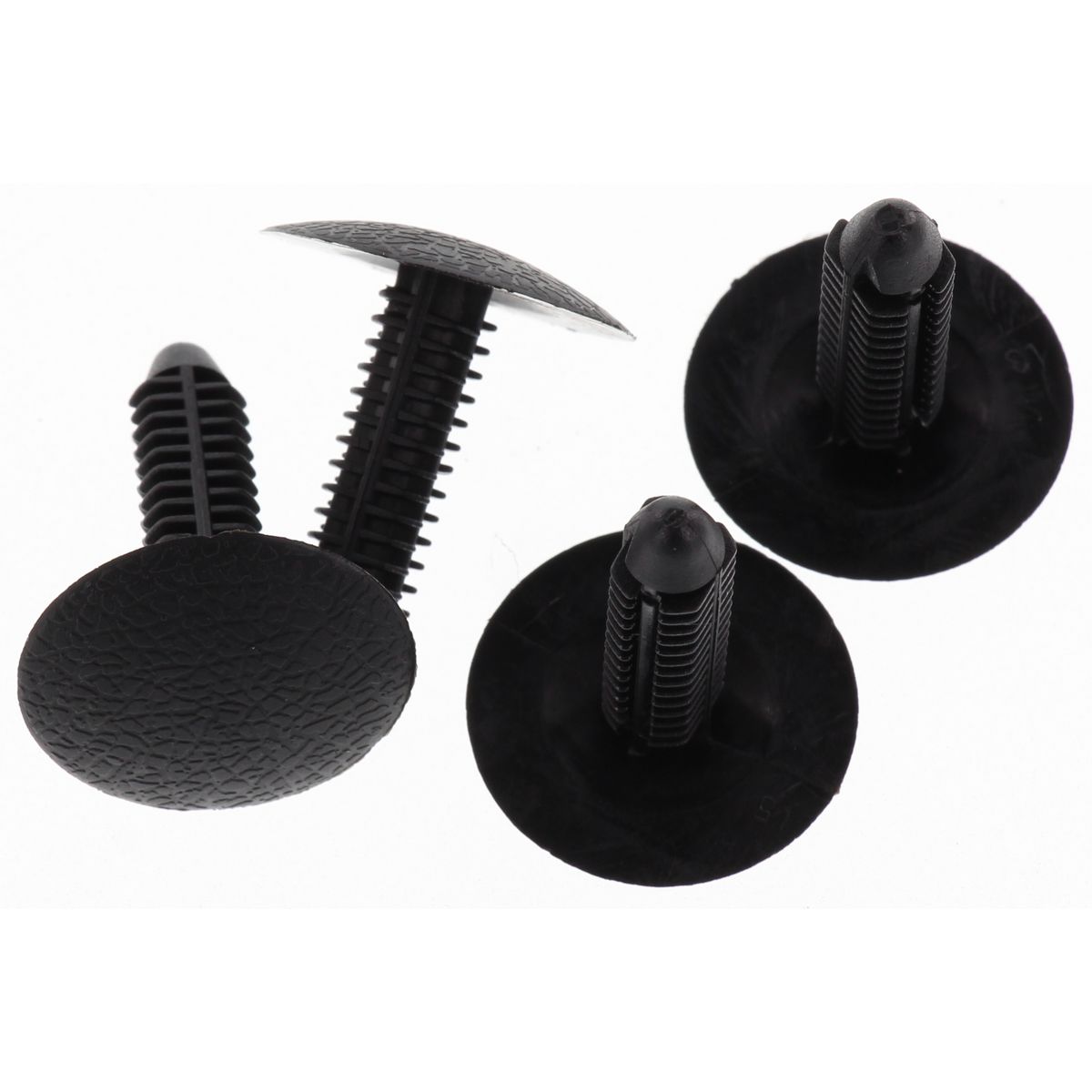 Champion Fasteners Xmas Tree Clip Clear Len: 32mm Hole: 8mm Head: 25mm TF89