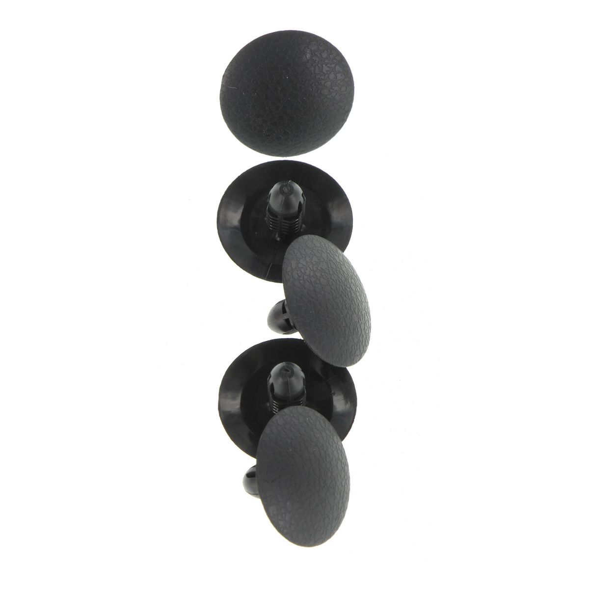 Champion Fasteners Xmas Tree Clip Black Len: 15.7mm Stem Dia: 6.2mm Head: 24mm TF90