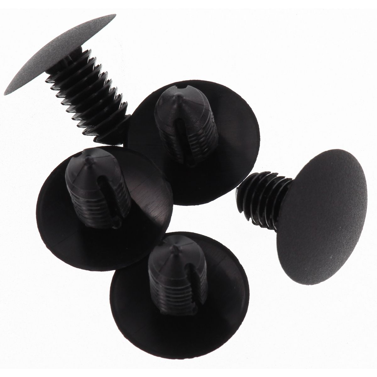 Champion Fasteners Xmas Tree Clip Black Len: 19mm Stem Dia: 10mm Head: 24mm TF91