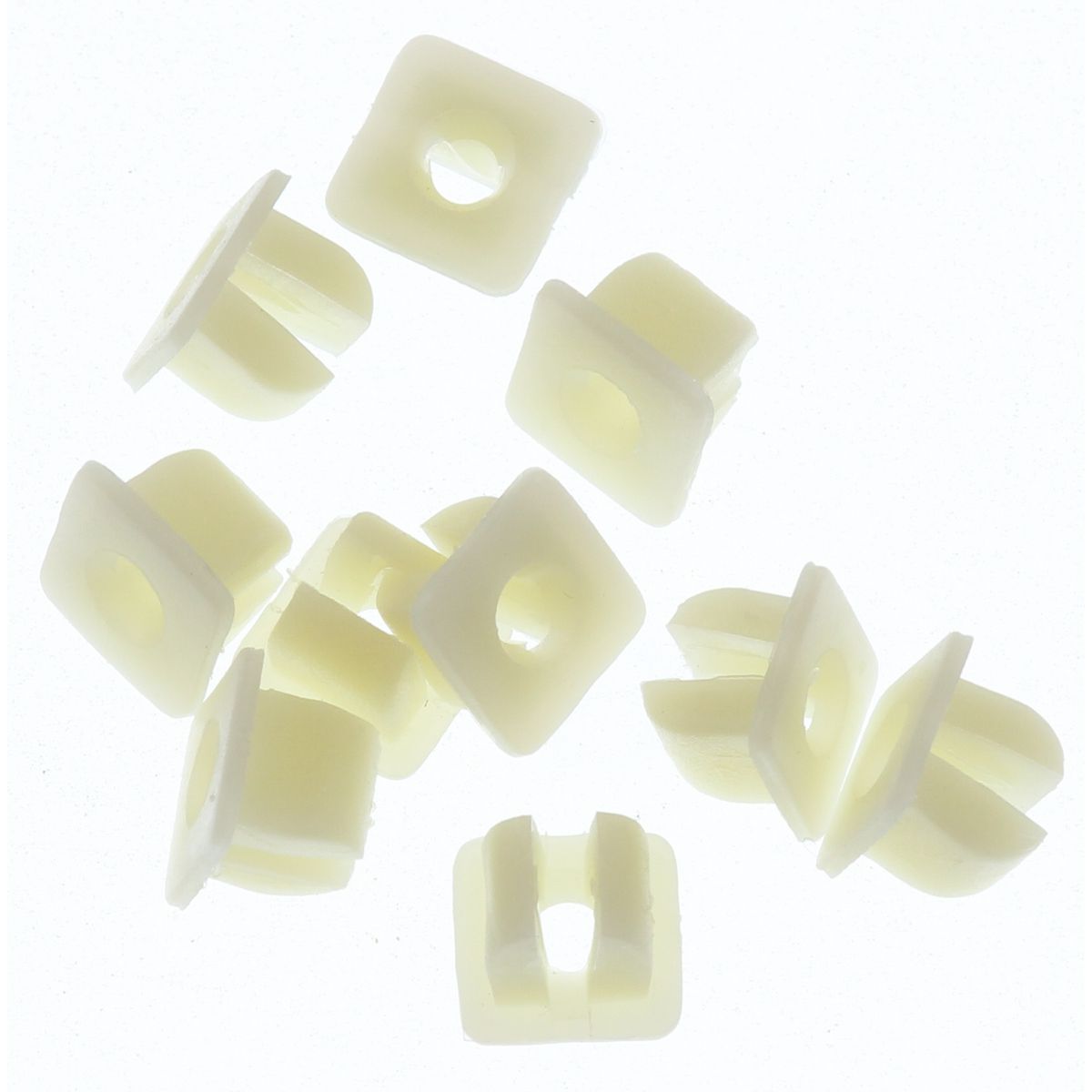 Champion Fasteners Screw Grommet Clear Len:9.5X9.5mm Hole:7mm TF94
