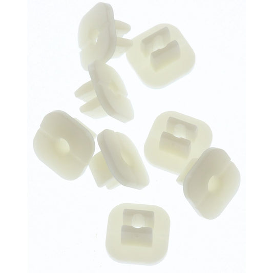 Champion Fasteners Screw Grommet Clear Len: 17mm Width: 17mm Hole: 8X8.5mm TF96
