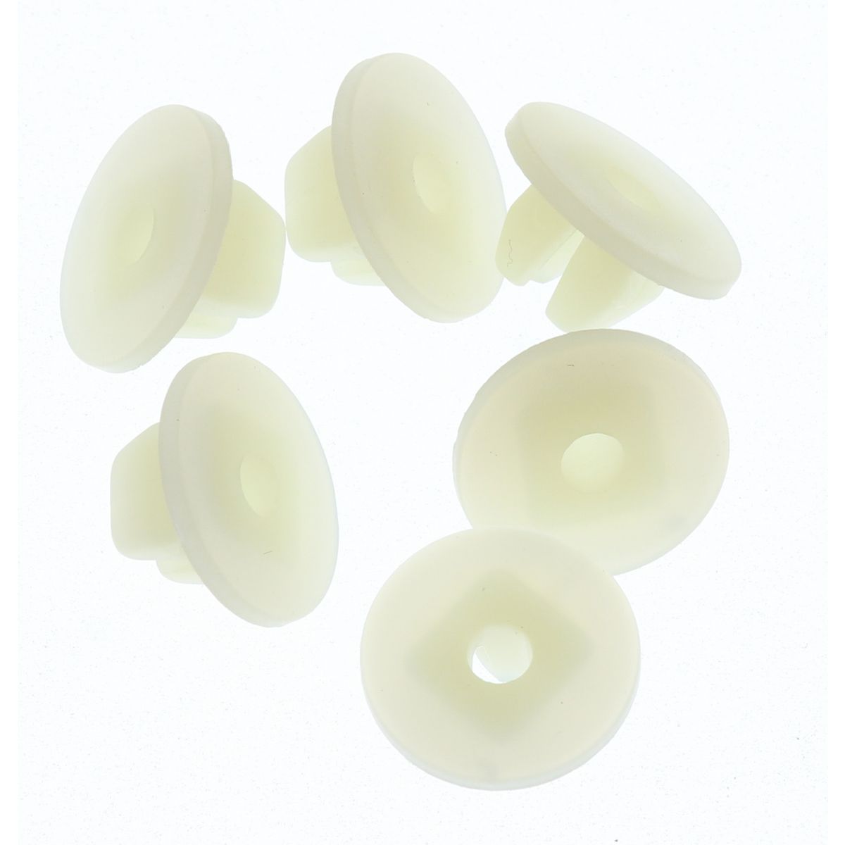 Champion Fasteners Screw Grommet Clear Len: 8.3mm Stem Dia: 8.6mm Head: 16mm TF97
