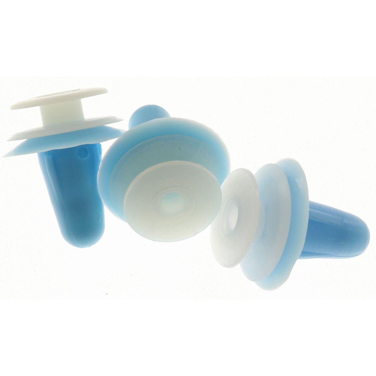 Champion Fasteners Door Trim Clip Clear Len: 15mm Hole: 8mm Head: 13mm TF102