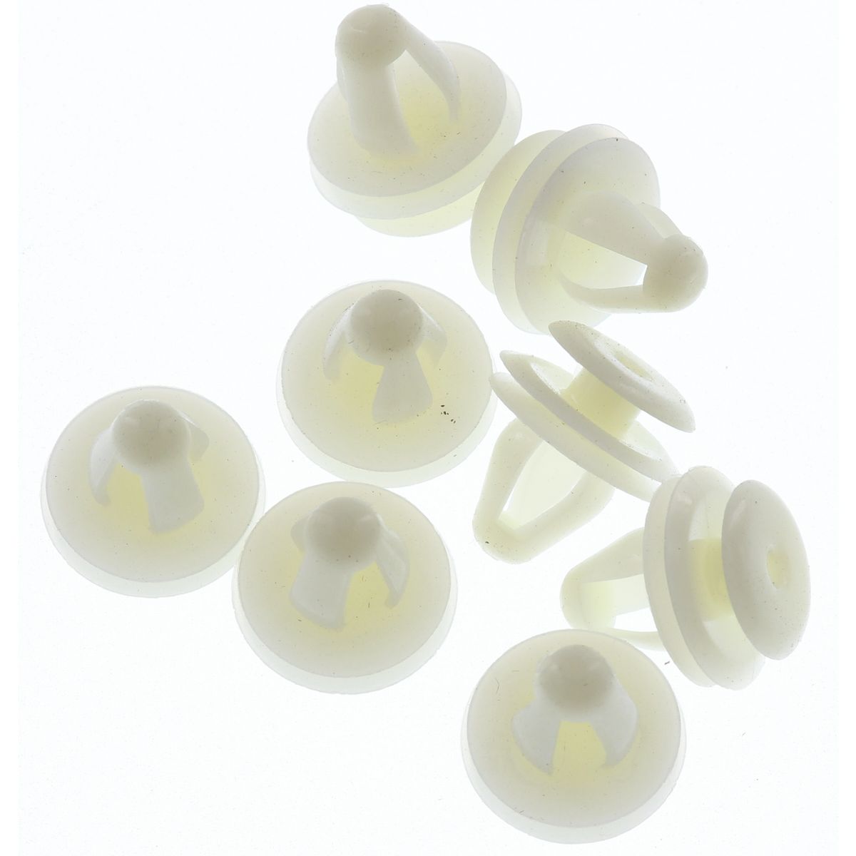 Champion Fasteners Door Trim Clip Clear Stem Dia: 9mm Top Head: 13mm Mid: 16mm Bottom Head: 16mm TF104