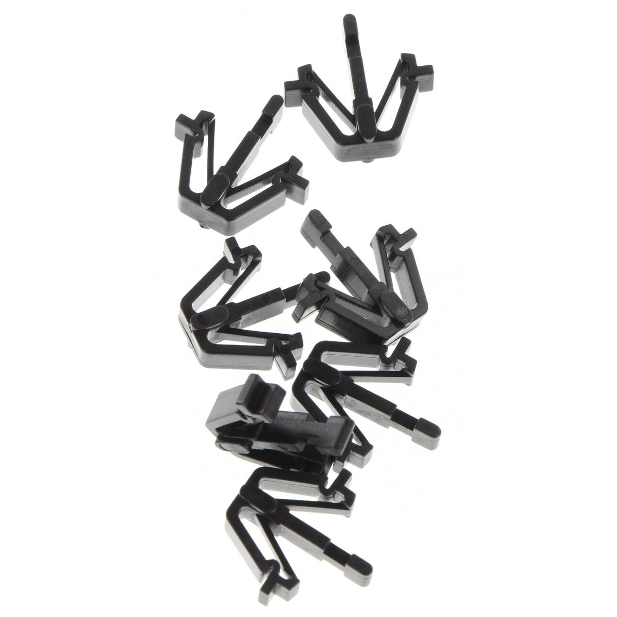 Champion Fasteners Grille Clip Black Len: 23mm Width: 13mm TF107