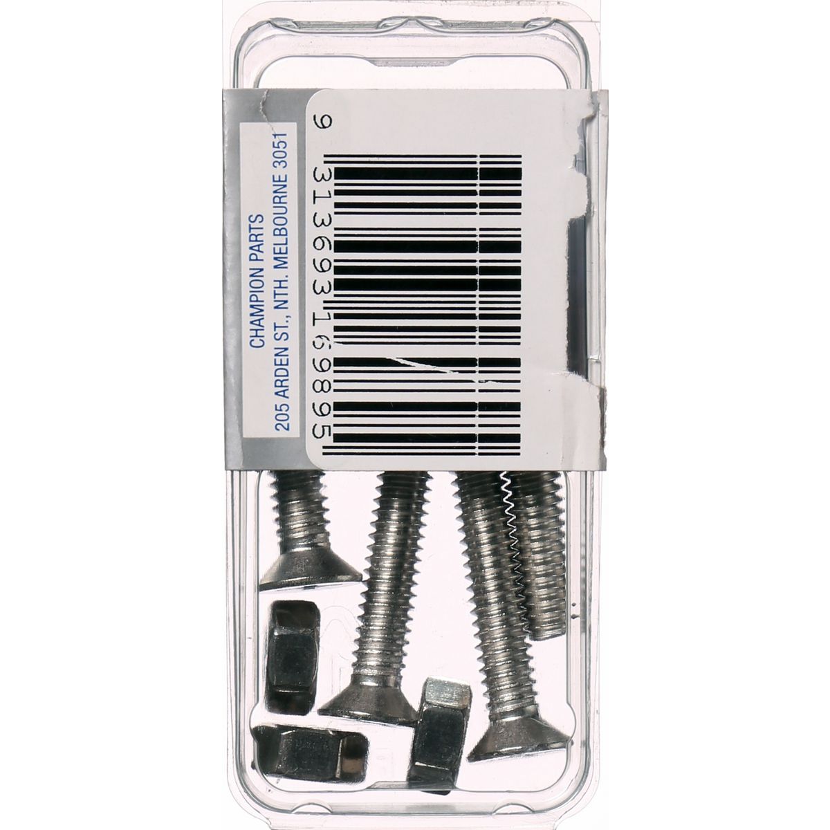 Champion Fasteners Machine Screw & Nut Csk Phillips Stainless Steel 1/4Inx1 1/2In 316/A4 CSP86