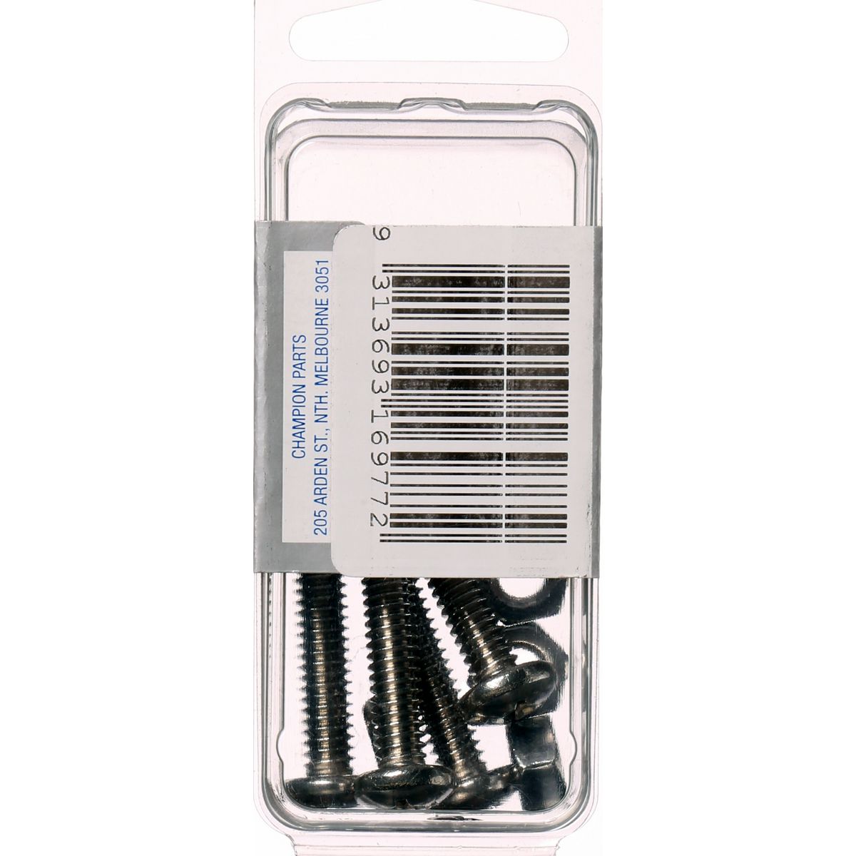 Champion Fasteners Machine Screw & Nut Pan Phillips Stainless Steel 1/4Inx1 1/4In 316/A4 CSP74