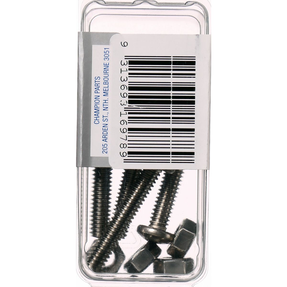 Champion Fasteners Machine Screw & Nut Pan Phillips Stainless Steel 1/4Inx1 1/2In 316/A4 CSP75