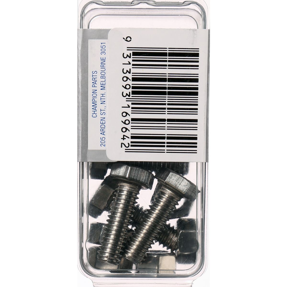 Champion Fasteners Hex Set Screw & Nut Stainless Steel 5/16Inx1In Unc Grade 316/A4 CSP61