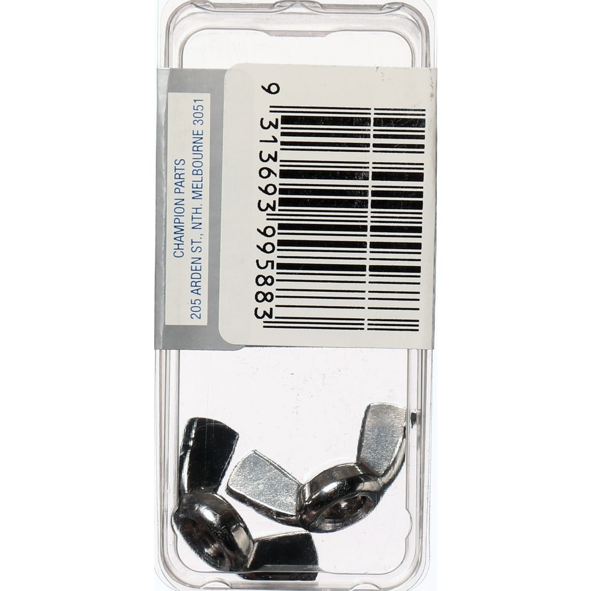 Champion Fasteners Wing Nut Stainless Steel M8X1.25 316/A4 MWN8