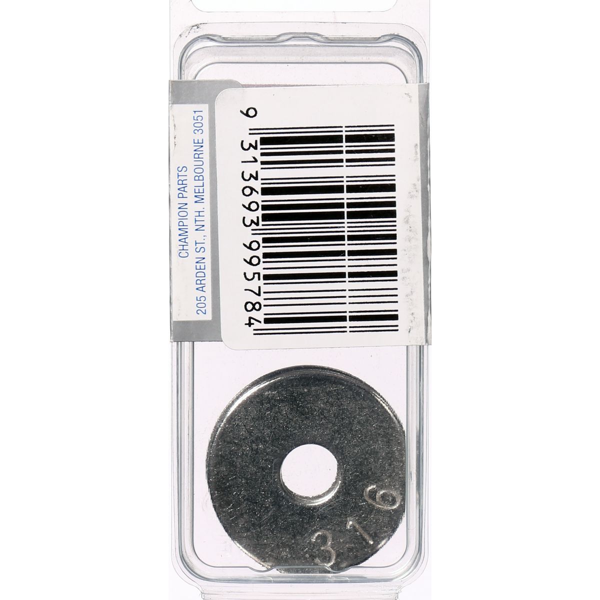 Champion Fasteners Stainless Steel Body Washer CSP106