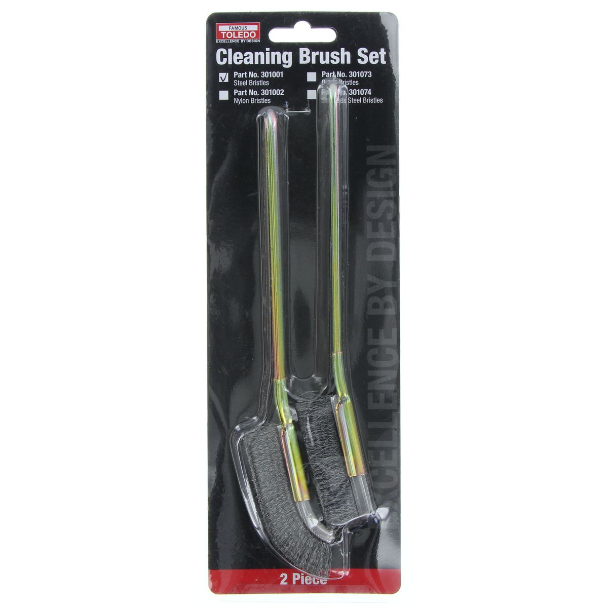 Toledo Steel Cleaning Brush Set 2 Piece 301001
