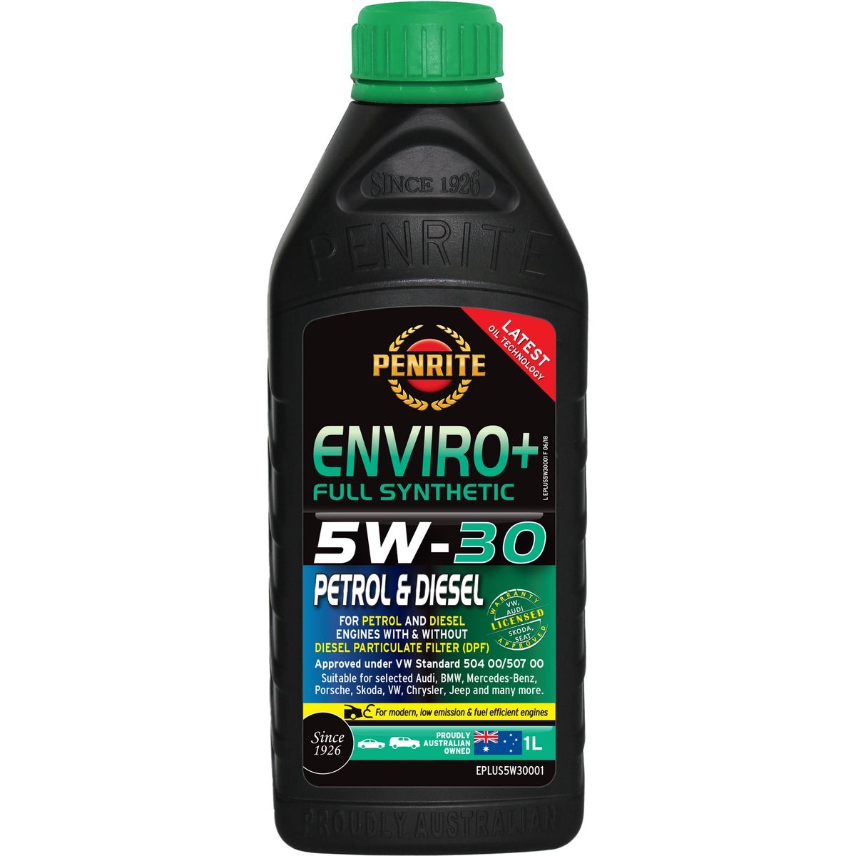 Penrite Enviro+ 5W-30 Engine Oil 1L