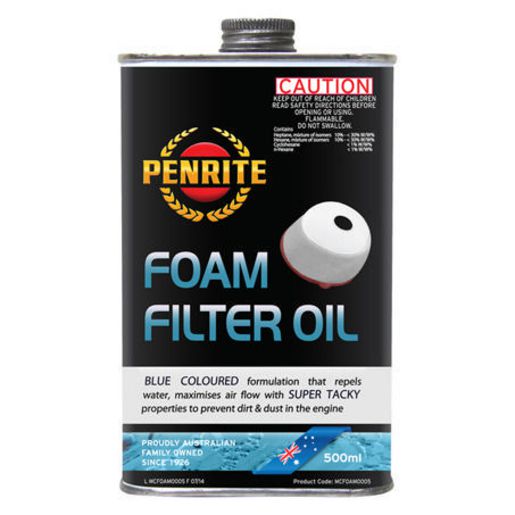 Penrite Motorcycle Foam Filter Oil 500Ml MCFOAM0005