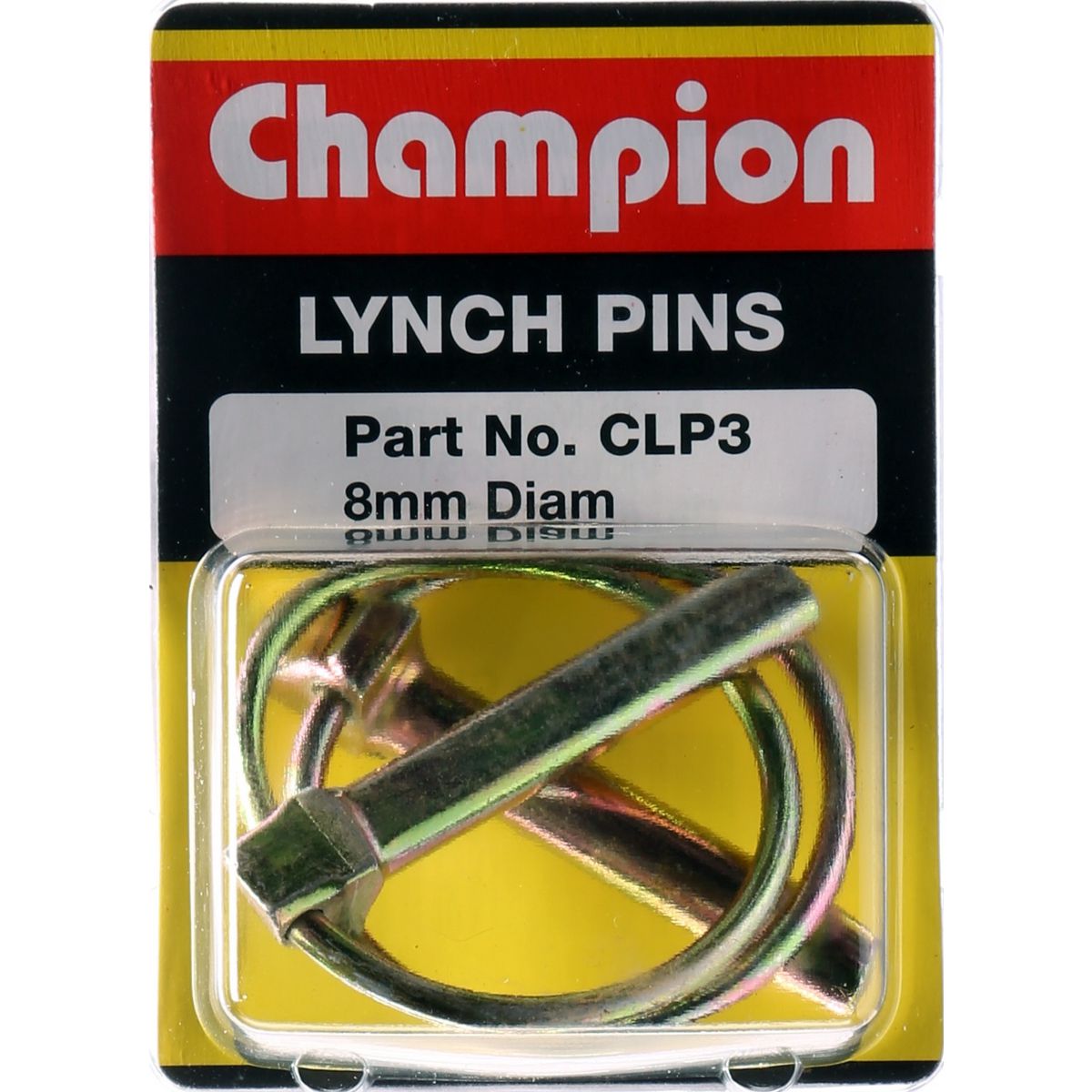 Champion Lynch Pin 8mm 2Pk CLP3