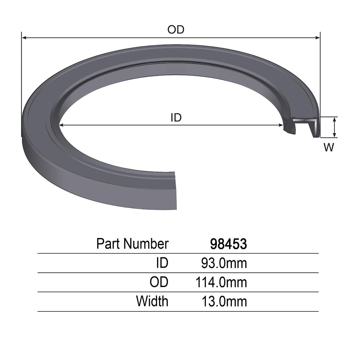 Kelpro Oil Seal 98453