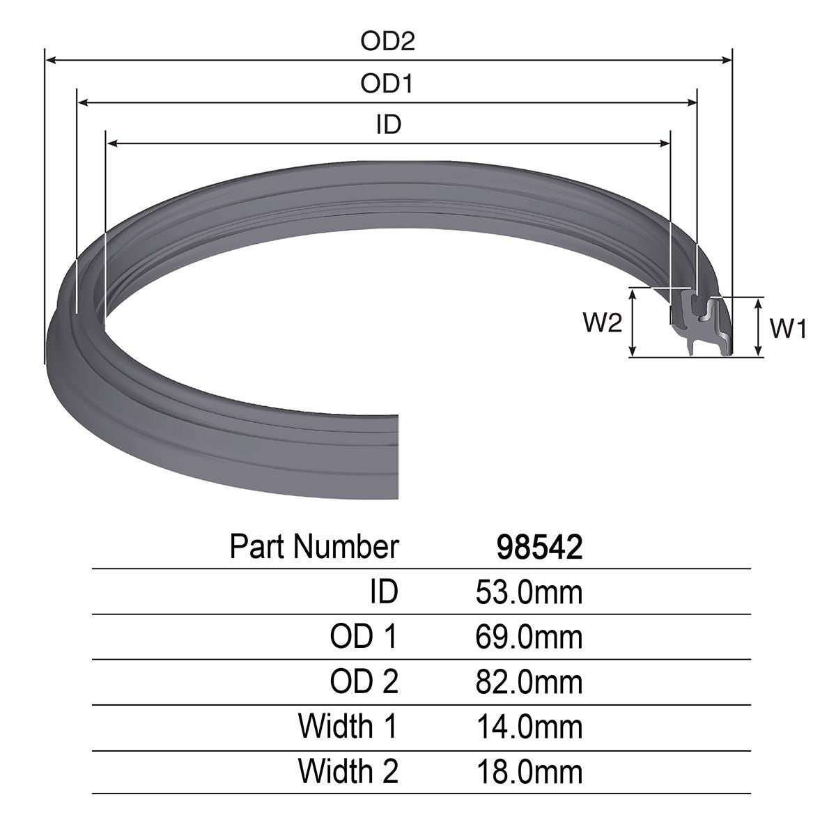 Kelpro Oil Seal 98542