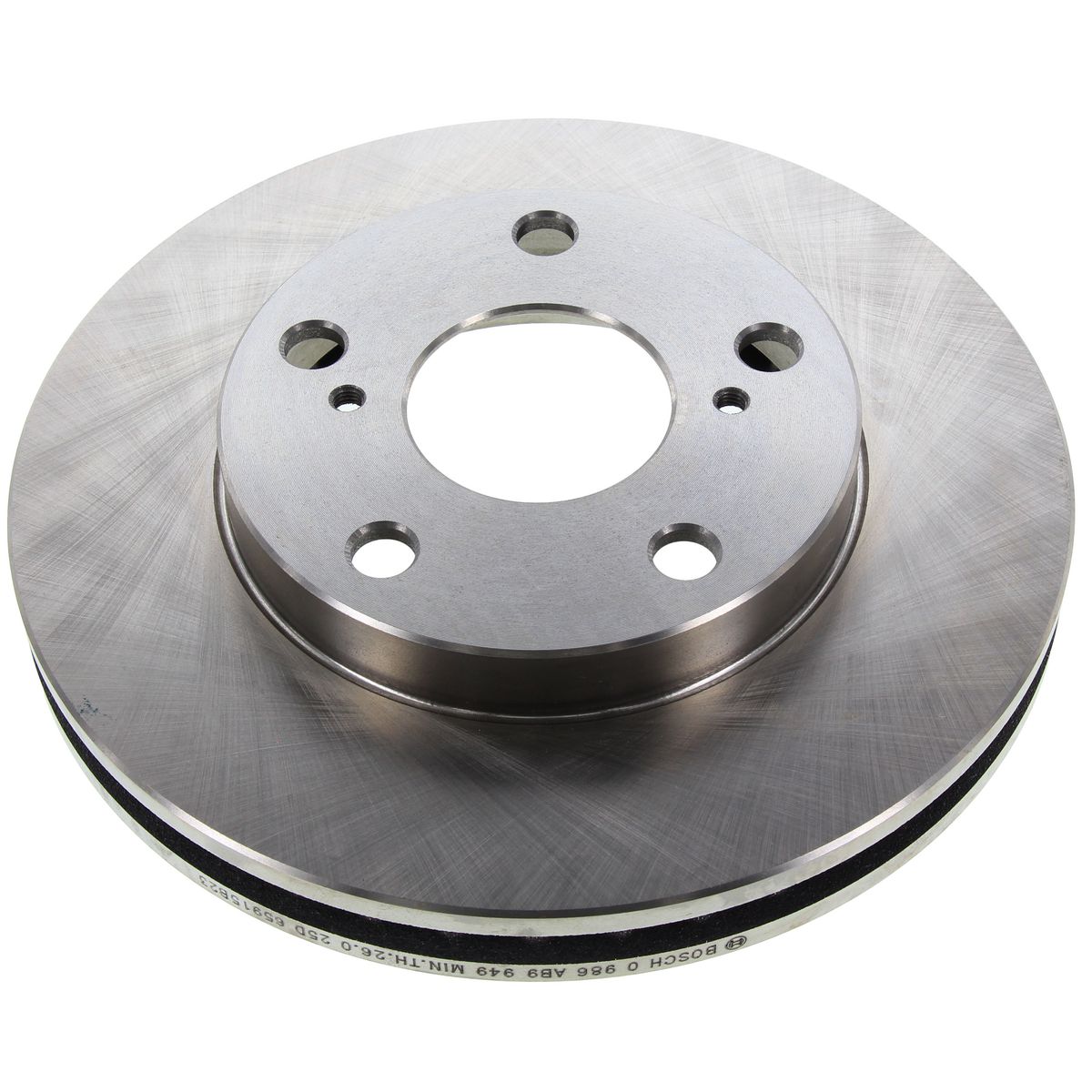 Bosch Brake Rotors Pair PBR733