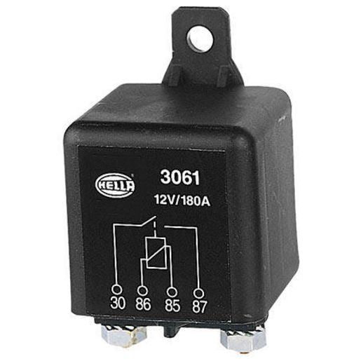 Hella Battery Relay 12V Normally Open 180A Peak 3061