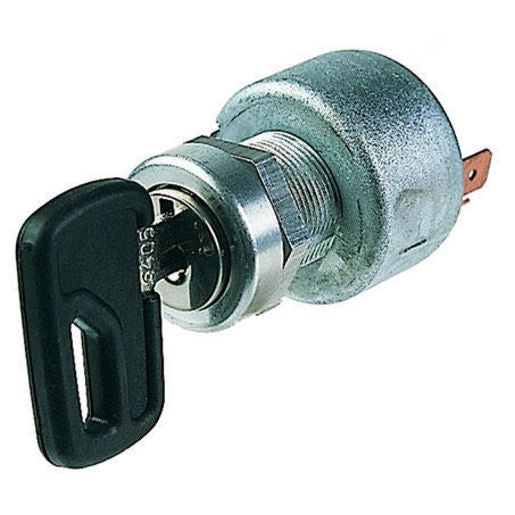 Hella Ignition Switch Acc - Off - Acc/Ign - Start (Contacts Rated 25A @ 12V) 4008