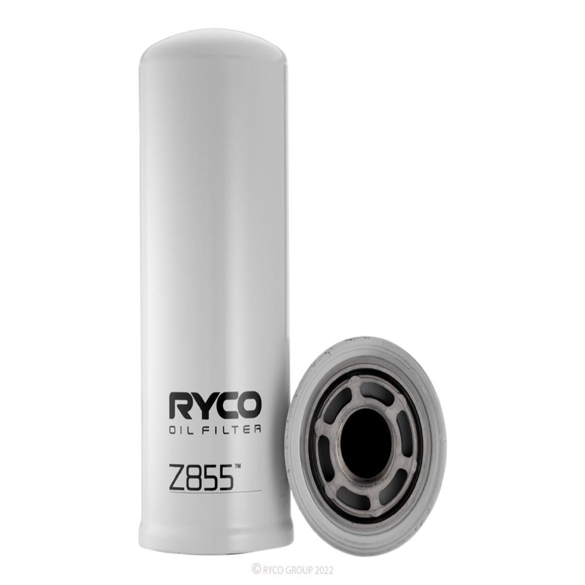Ryco Oil Filter Heavy Duty Spin-On Hydraulic Z855