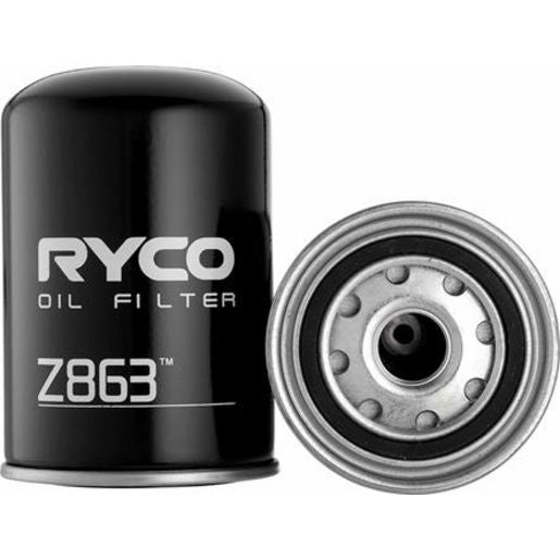 Ryco Oil Filter Heavy Duty Spin-On Z863