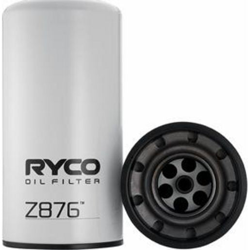 Ryco Oil Filter Heavy Duty Spin-On Z876