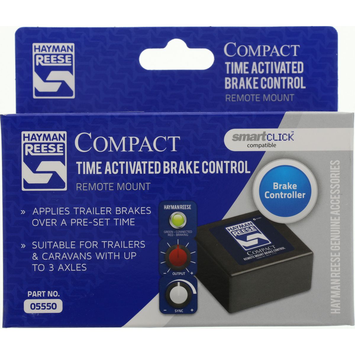 Hayman Reese 05550 - Compact Time Activated Brake Controller 1-3 Axles