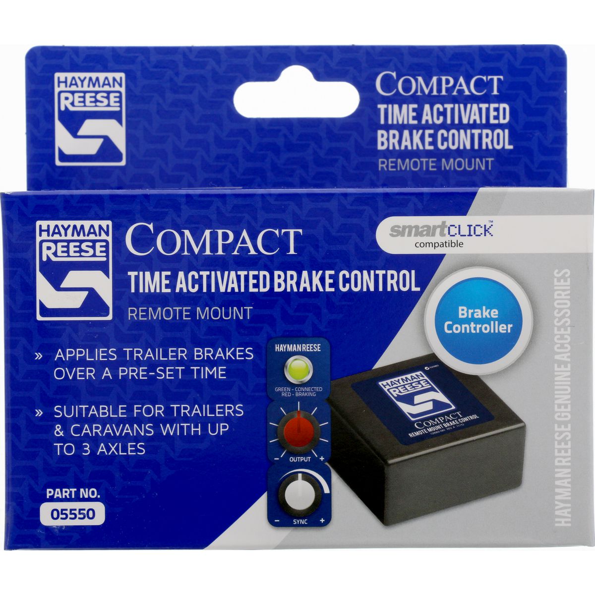 Hayman Reese 05550 - Compact Time Activated Brake Controller 1-3 Axles