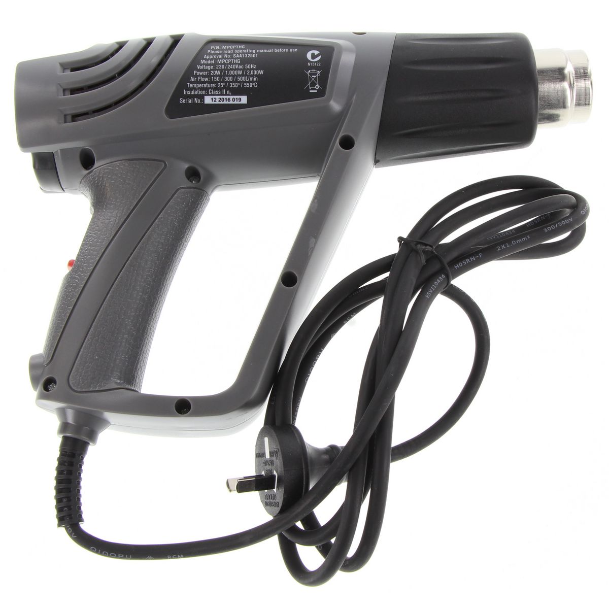 Mechpro Heat Gun With 3 Temp Settings MPCPTHG