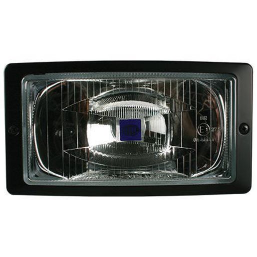 Hella Halogen Driving Light Rectangle 12V Flood Beam - Each 1311