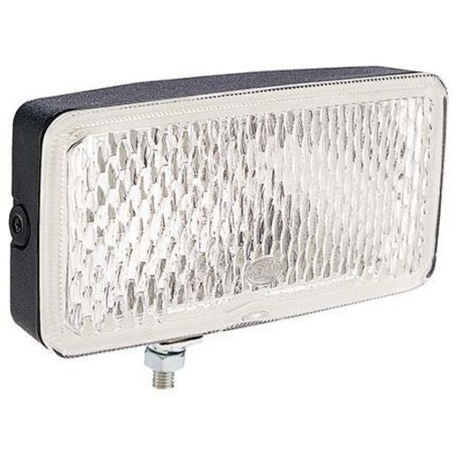 Hella Halogen Work Light Rectangular 12V Flood Beam 1516