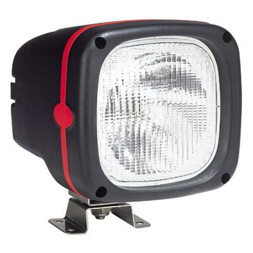 Hella Hid Work Light Rectangle 24V Flood Beam 1536-24V