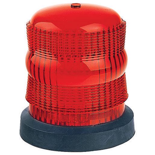 Hella Beacon Red 12V Permanent Mount 1692